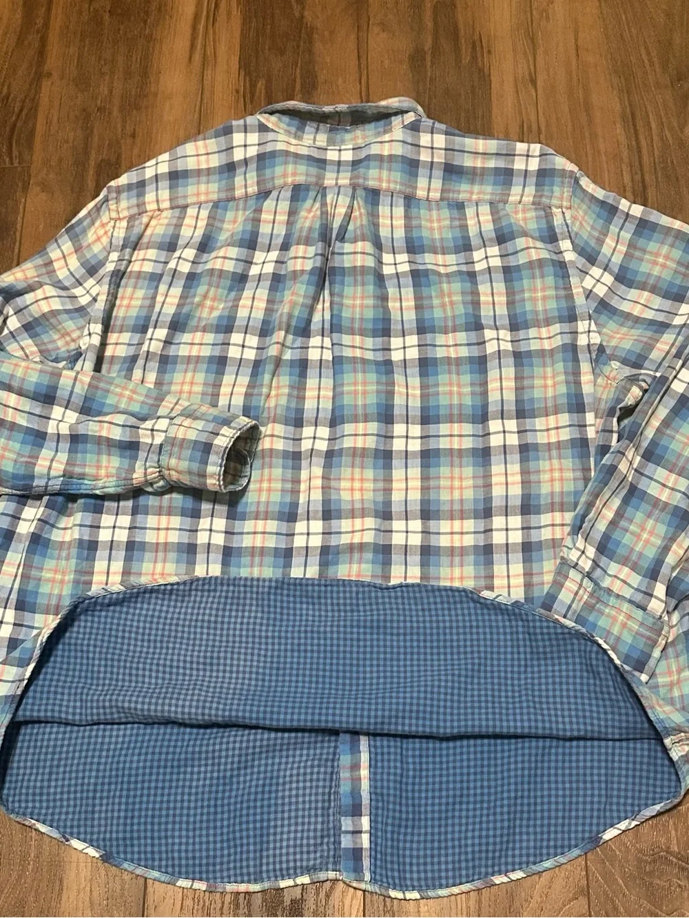 Vineyard Vines Men’s Flannel Tucker Shirt Slim Fit XXL 2XL Plaid - Picture 5 of 5